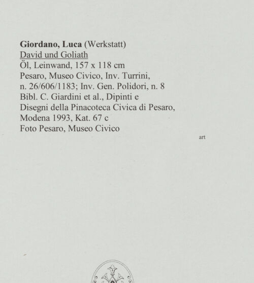 Rückseite von Pesaro, Museo Civico [https://www.deutsche-digitale-bibliothek.de/content/lizenzen/rv-ez/] David und Goliath - , bh559728_recto. Foto.