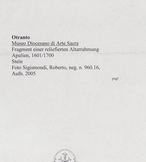 Rückseite von bh564564_recto