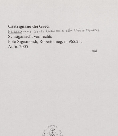 Rückseite von bh564932_recto