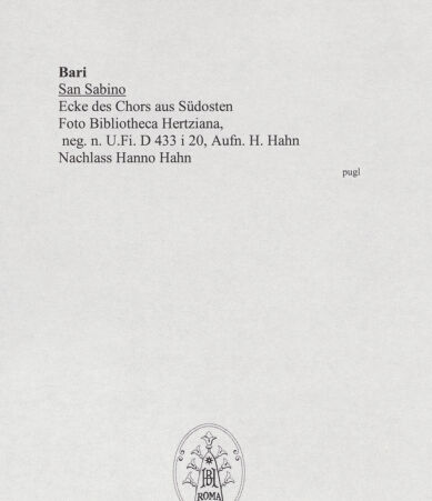 Rückseite von Bibliotheca Hertziana [https://www.deutsche-digitale-bibliothek.de/content/lizenzen/rv-fz/] CattedraleSüdseite und SüdquerhausSüdquerhaus - Teilansicht von Südosten, bh571621_recto. Foto: Hahn, Hanno.