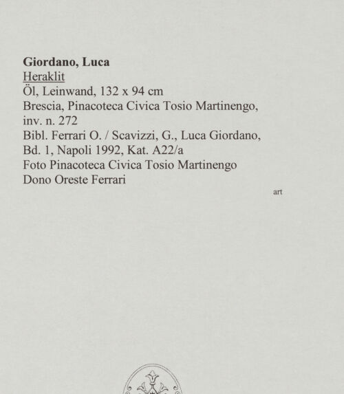 Rückseite von Pinacoteca Civica Tosio Martinengo [https://www.deutsche-digitale-bibliothek.de/content/lizenzen/rv-ez/] Heraklit - , bh571990_recto. Foto.