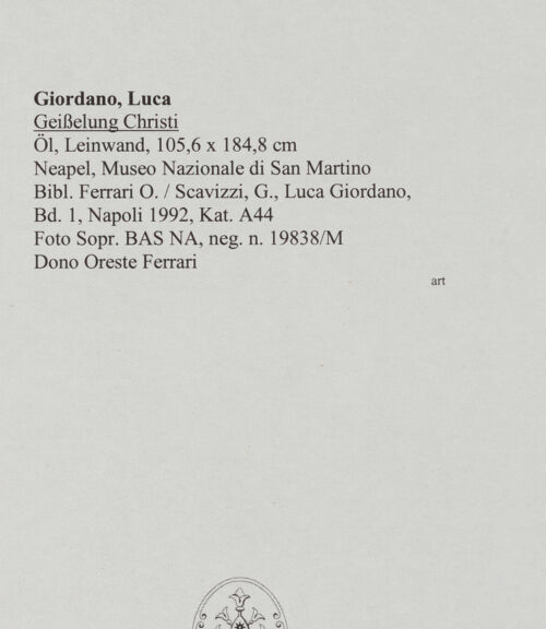 Rückseite von Sopr. BAS NA [https://www.deutsche-digitale-bibliothek.de/content/lizenzen/rv-ez/] Geißelung Christi - , bh572010_recto. Foto.