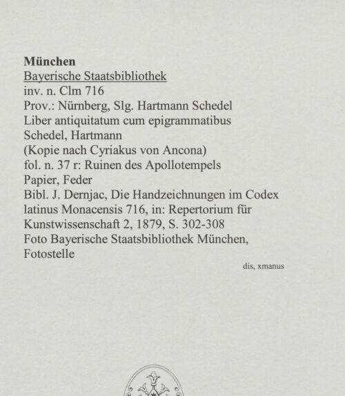 Rückseite von bh572092_recto