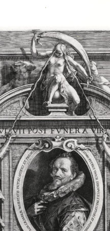 Rückseite von Herzog Anton Ulrich-Museum [http://creativecommons.org/publicdomain/mark/1.0/] Selbstporträt des Hans von Aachen - , bh573319. Foto.