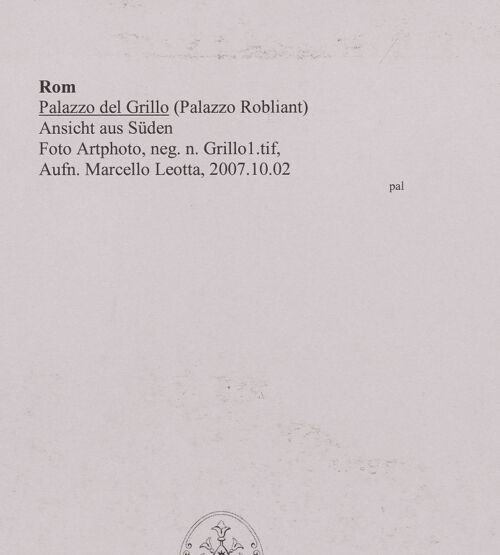 Rückseite von bh573581_recto