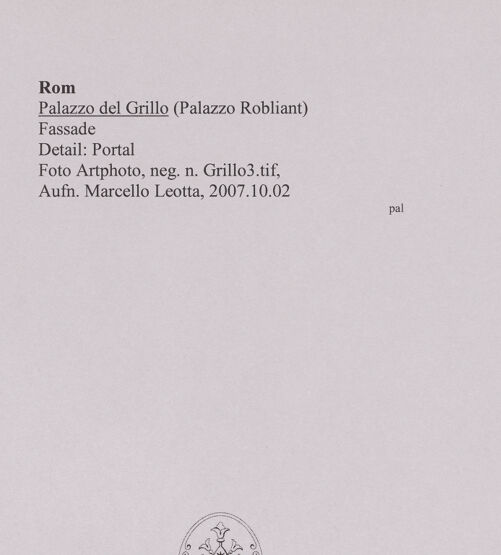 Rückseite von bh573583_recto