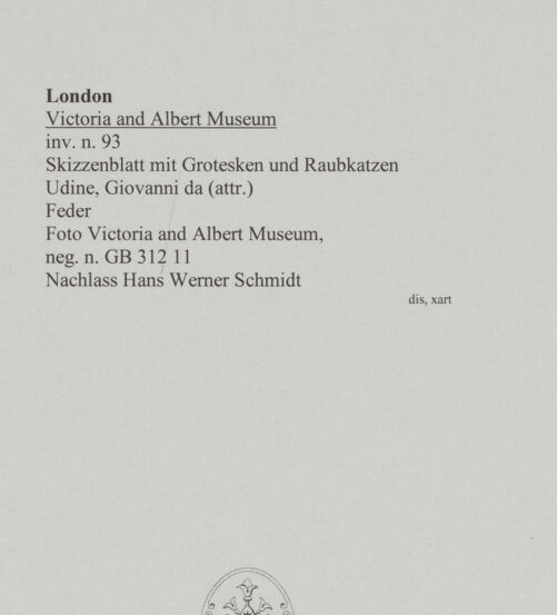 Rückseite von bh574162_recto