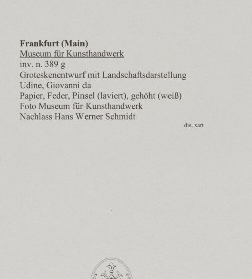 Rückseite von bh574175_recto