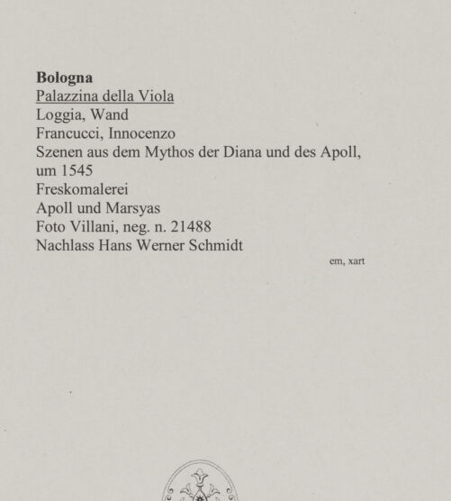 Rückseite von bh574477_recto