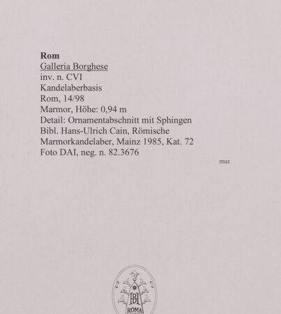 Rückseite von bh574747_recto