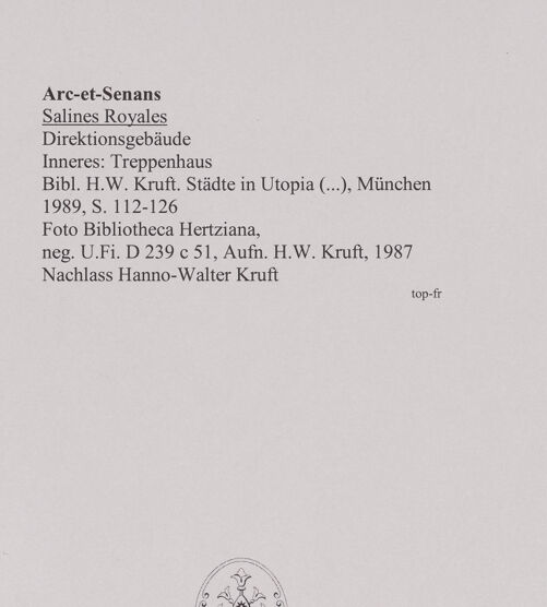 Rückseite von bh576507_recto