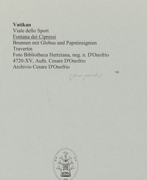 Rückseite von Sopr BAS Fi [http://creativecommons.org/publicdomain/mark/1.0/] Madonna und vier Engel - , bh583356_recto. Foto.