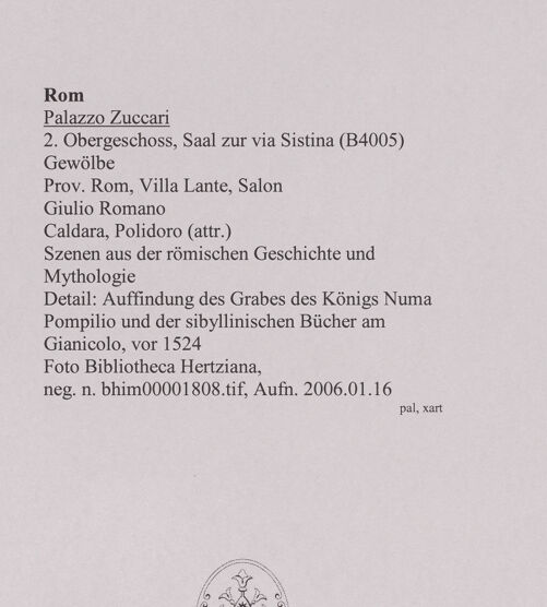 Rückseite von bh583585_recto