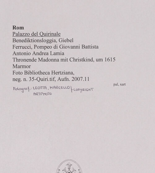 Rückseite von bh583652_recto