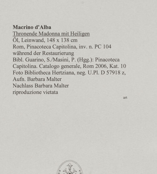 Rückseite von bh584166_recto