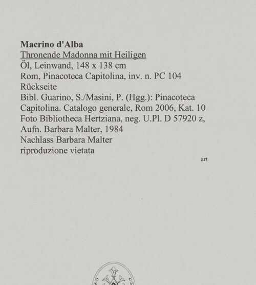 Rückseite von bh584167_recto