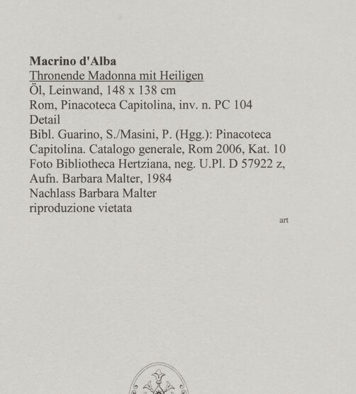 Rückseite von bh584169_recto