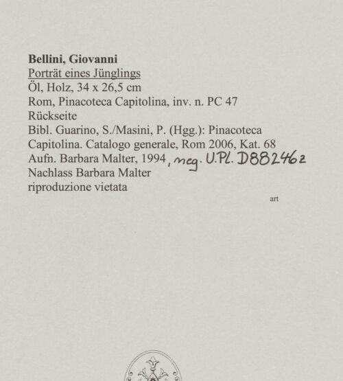 Rückseite von bh584175_recto