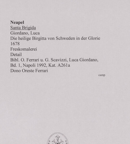 Rückseite von unbekannt [https://www.deutsche-digitale-bibliothek.de/content/lizenzen/rv-ez/] Die heilige Birgitta von Schweden in der Glorie - Detail, bh586743_recto. Foto.