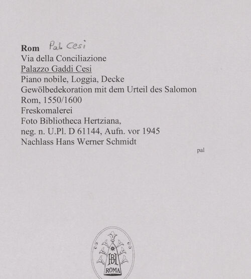 Rückseite von bh589229_recto