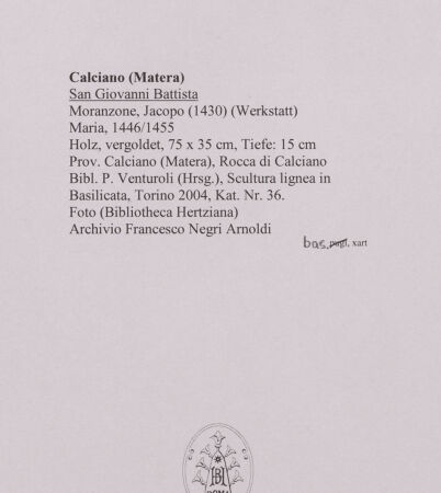 Rückseite von unbekannt [https://www.deutsche-digitale-bibliothek.de/content/lizenzen/rv-fz/] Maria - , bh590531_recto. Foto.