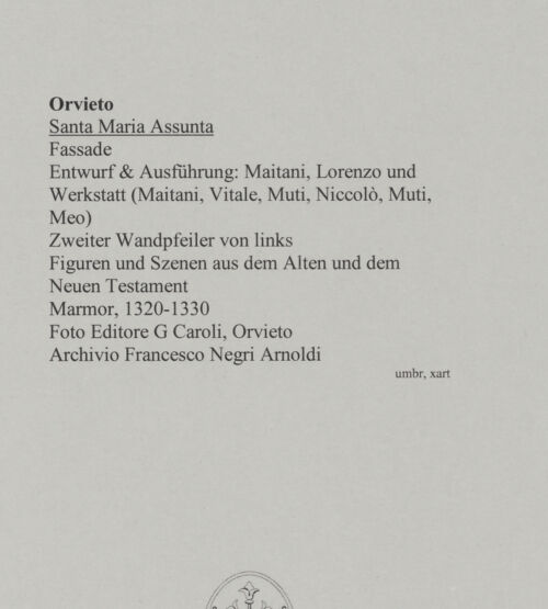 Rückseite von Editore G Caroli, Orvieto [https://www.deutsche-digitale-bibliothek.de/content/lizenzen/rv-fz/] Szenen aus der Heiligen SchriftFiguren und Szenen aus dem Alten und dem Neuen Testament - Gesamtansicht, bh590767_recto. Foto.