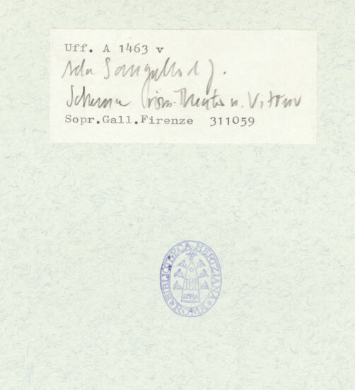 Rückseite von bh593382_recto