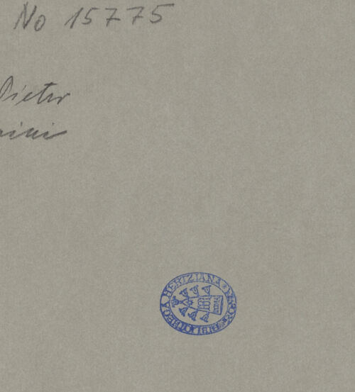 Rückseite von bh593434_recto