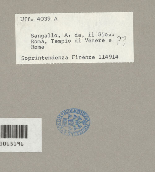 Rückseite von bh593442_recto