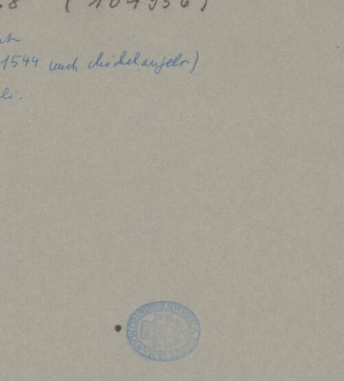 Rückseite von bh593449_recto