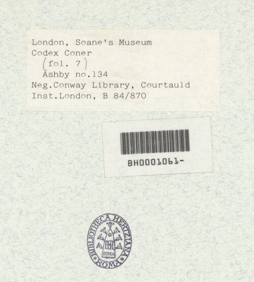 Rückseite von bh593476_recto