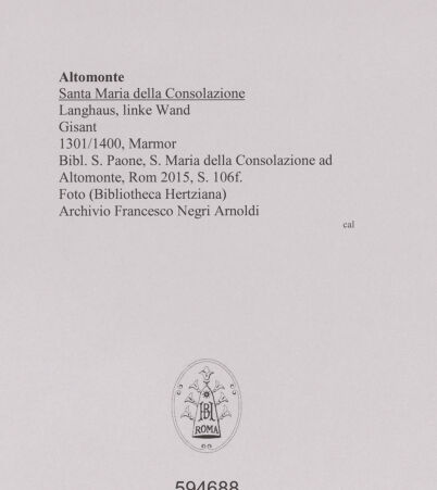 Rückseite von unbekannt [https://www.deutsche-digitale-bibliothek.de/content/lizenzen/rv-fz/] Gisant - Gesamtansicht, seitlich, bh594688_recto. Foto.