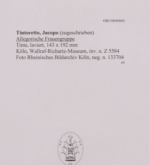 Rückseite von Rheinisches Bildarchiv Köln [https://www.deutsche-digitale-bibliothek.de/content/lizenzen/rv-ez/] Allegorische Frauengruppe - , bh594777_recto. Foto.