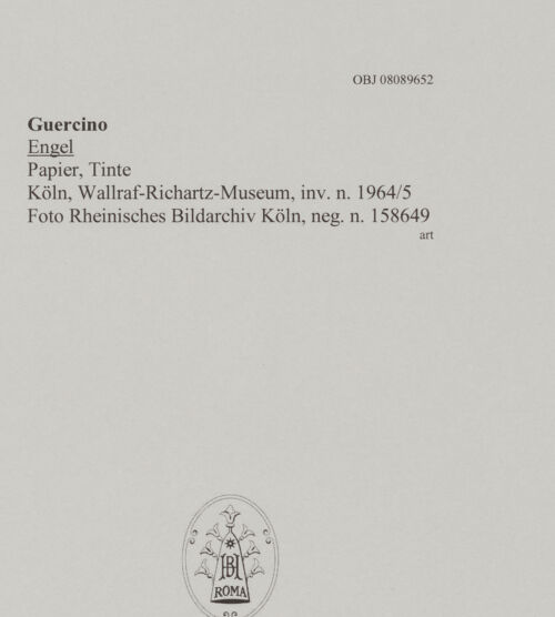 Rückseite von Rheinisches Bildarchiv Köln [https://www.deutsche-digitale-bibliothek.de/content/lizenzen/rv-ez/] Engel - , bh594838_recto. Foto.