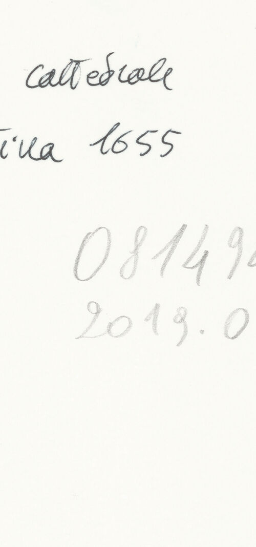 Rückseite von unbekannt [https://www.deutsche-digitale-bibliothek.de/content/lizenzen/rv-fz/] Statue der heiligen Christina - Gesamtansicht, bh606082_recto. Foto.