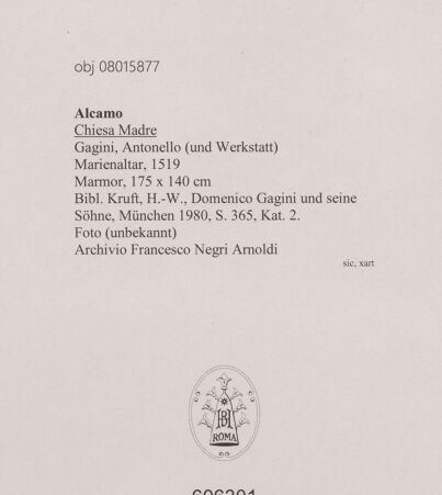 Rückseite von unbekannt [https://www.deutsche-digitale-bibliothek.de/content/lizenzen/rv-fz/] Marienaltar - Gesamtansicht, bh606301_recto. Foto.