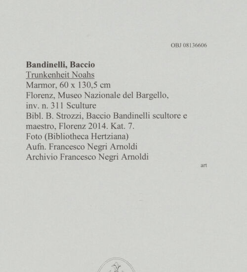 Rückseite von unbekannt [https://www.deutsche-digitale-bibliothek.de/content/lizenzen/rv-fz/] Trunkenheit Noahs - , bh606741_recto. Foto: Negri Arnoldi, Francesco.