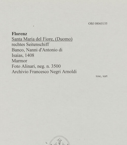 Rückseite von Alinari [https://www.deutsche-digitale-bibliothek.de/content/lizenzen/rv-ez/] Isaias - , bh606771_recto. Foto.