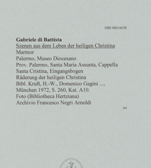 Rückseite von unbekannt [https://www.deutsche-digitale-bibliothek.de/content/lizenzen/rv-fz/] Szenen aus dem Leben der heiligen Christina - Räderung der heiligen Christina, bh607568_recto. Foto.