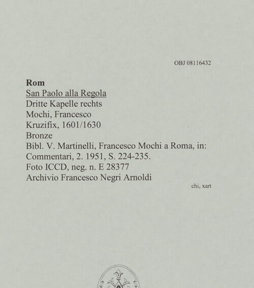 Rückseite von ICCD [https://www.deutsche-digitale-bibliothek.de/content/lizenzen/rv-ez/] Kruzifix - Gesamtansicht, bh607639_recto. Foto.