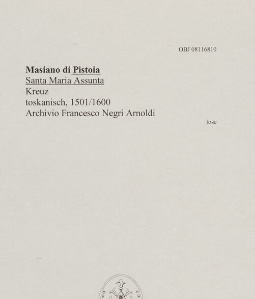 Rückseite von unbekannt [https://www.deutsche-digitale-bibliothek.de/content/lizenzen/rv-fz/] Kreuz - , bh608013_recto. Foto.