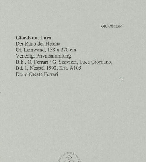 Rückseite von unbekannt [https://www.deutsche-digitale-bibliothek.de/content/lizenzen/rv-ez/] Der Raub der Helena - , bh608328_recto. Foto.