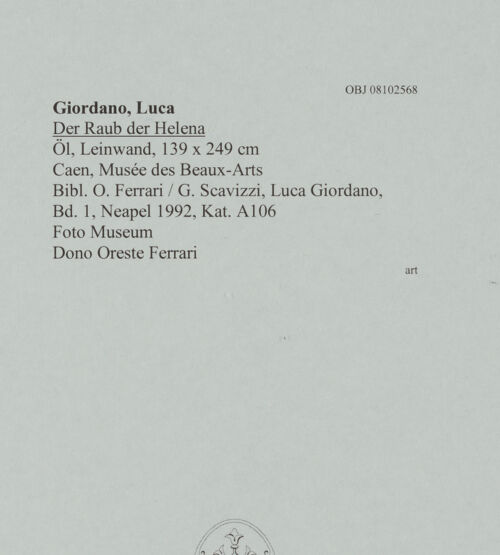 Rückseite von Musée des Beaux-Arts de Caen [https://www.deutsche-digitale-bibliothek.de/content/lizenzen/rv-ez/] Der Raub der Helena - , bh608331_recto. Foto.